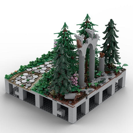 MOC - 208076 C11 Castle Hohengeroldseck Klemmbausteine - LesDiy - Klemmbausteine