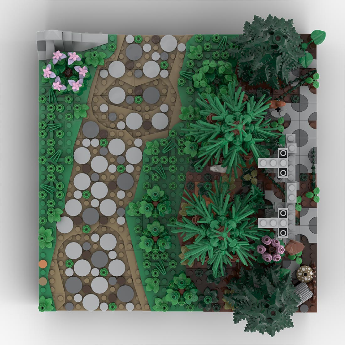 MOC - 208076 C11 Castle Hohengeroldseck Klemmbausteine - LesDiy - Klemmbausteine