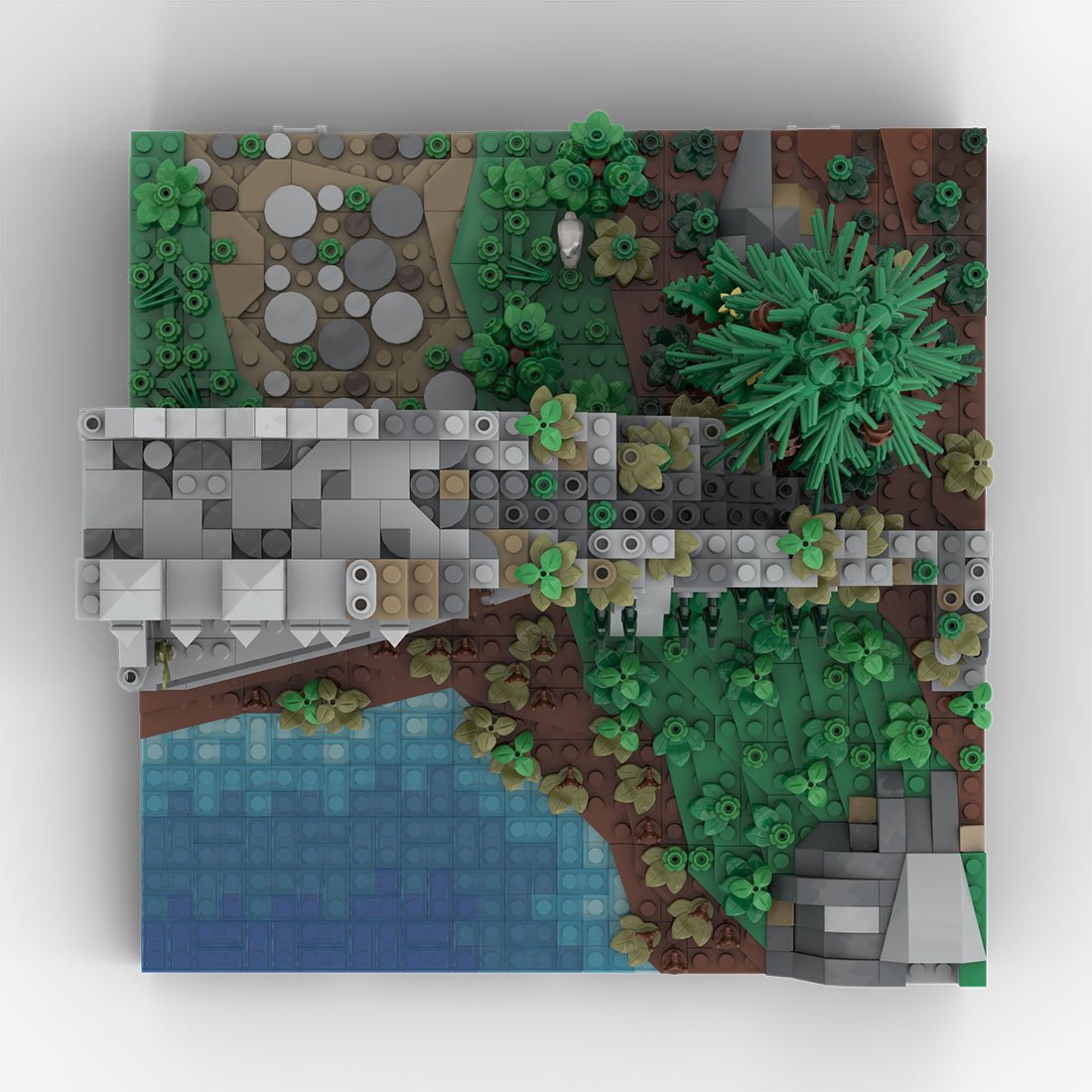 MOC - 208078 C12 Castle Hohengeroldseck Klemmbausteine - LesDiy - Klemmbausteine