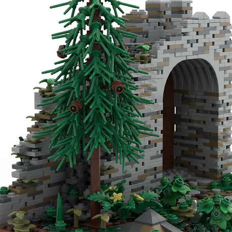 MOC - 208078 C12 Castle Hohengeroldseck Klemmbausteine - LesDiy - Klemmbausteine
