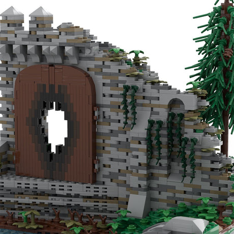 MOC - 208078 C12 Castle Hohengeroldseck Klemmbausteine - LesDiy - Klemmbausteine