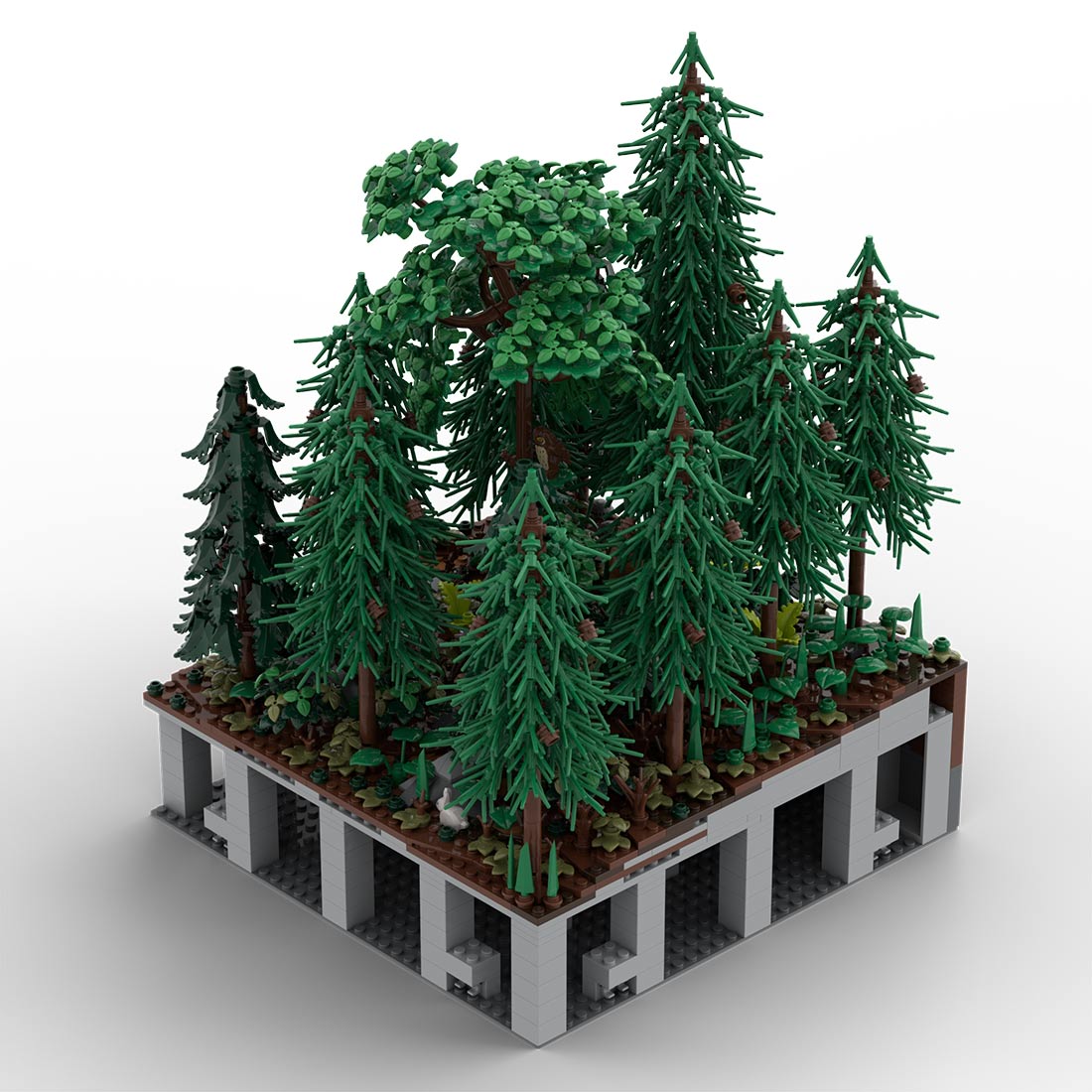 MOC - 208082 D8 Castle Hohengeroldseck Klemmbausteine - LesDiy - Klemmbausteine