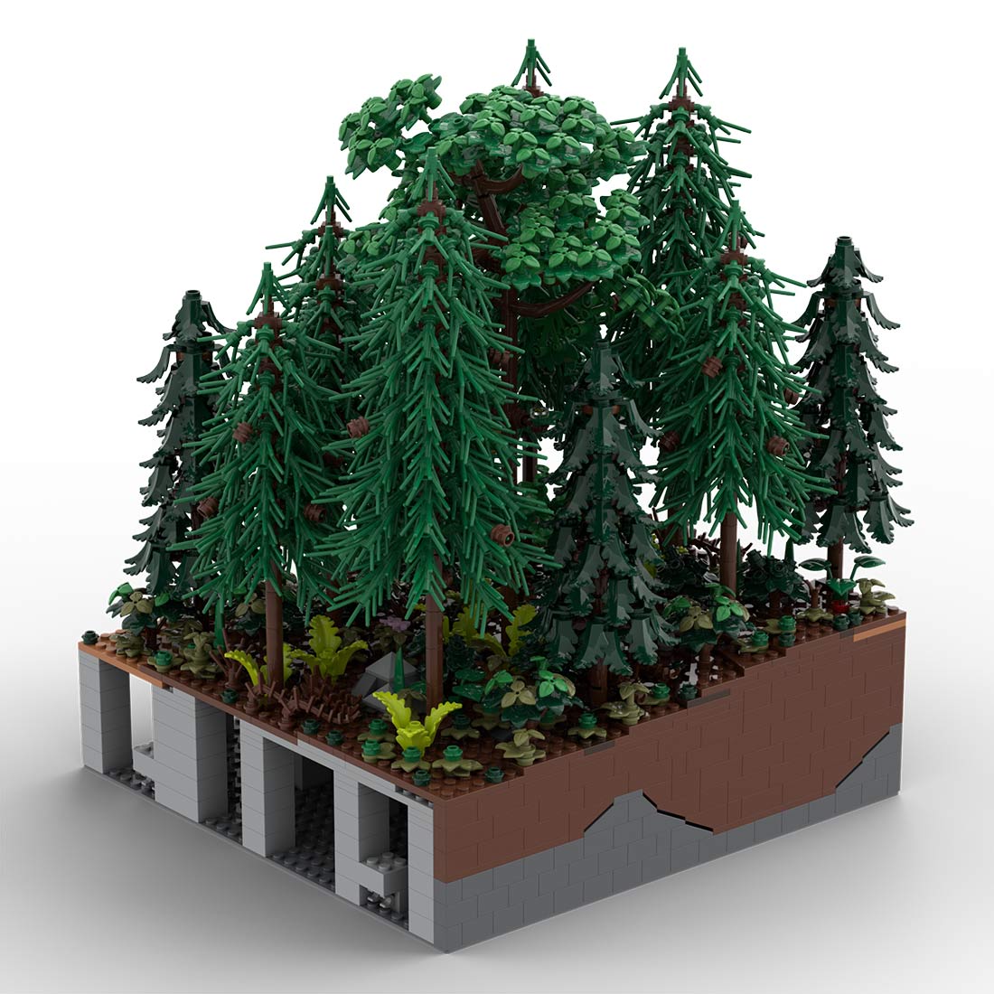 MOC - 208083 D9 Castle Hohengeroldseck Klemmbausteine - LesDiy - Klemmbausteine