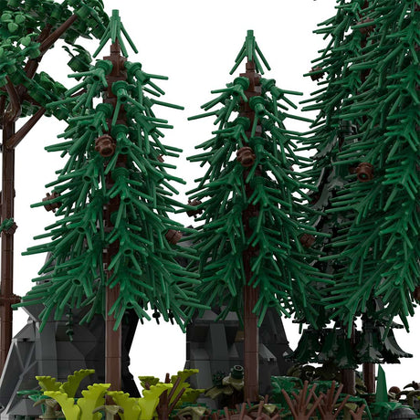 MOC - 208084 D10 Castle Hohengeroldseck Klemmbausteine - LesDiy - Klemmbausteine