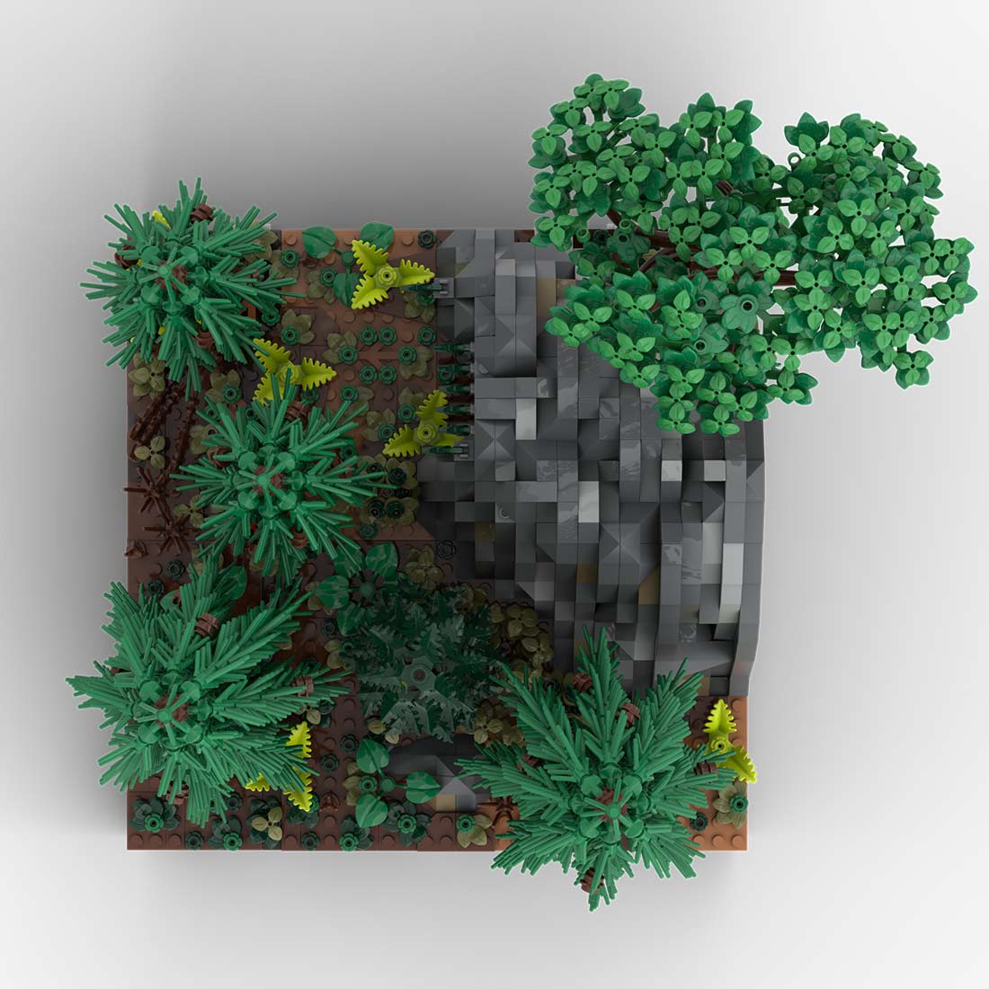 MOC - 208084 D10 Castle Hohengeroldseck Klemmbausteine - LesDiy - Klemmbausteine