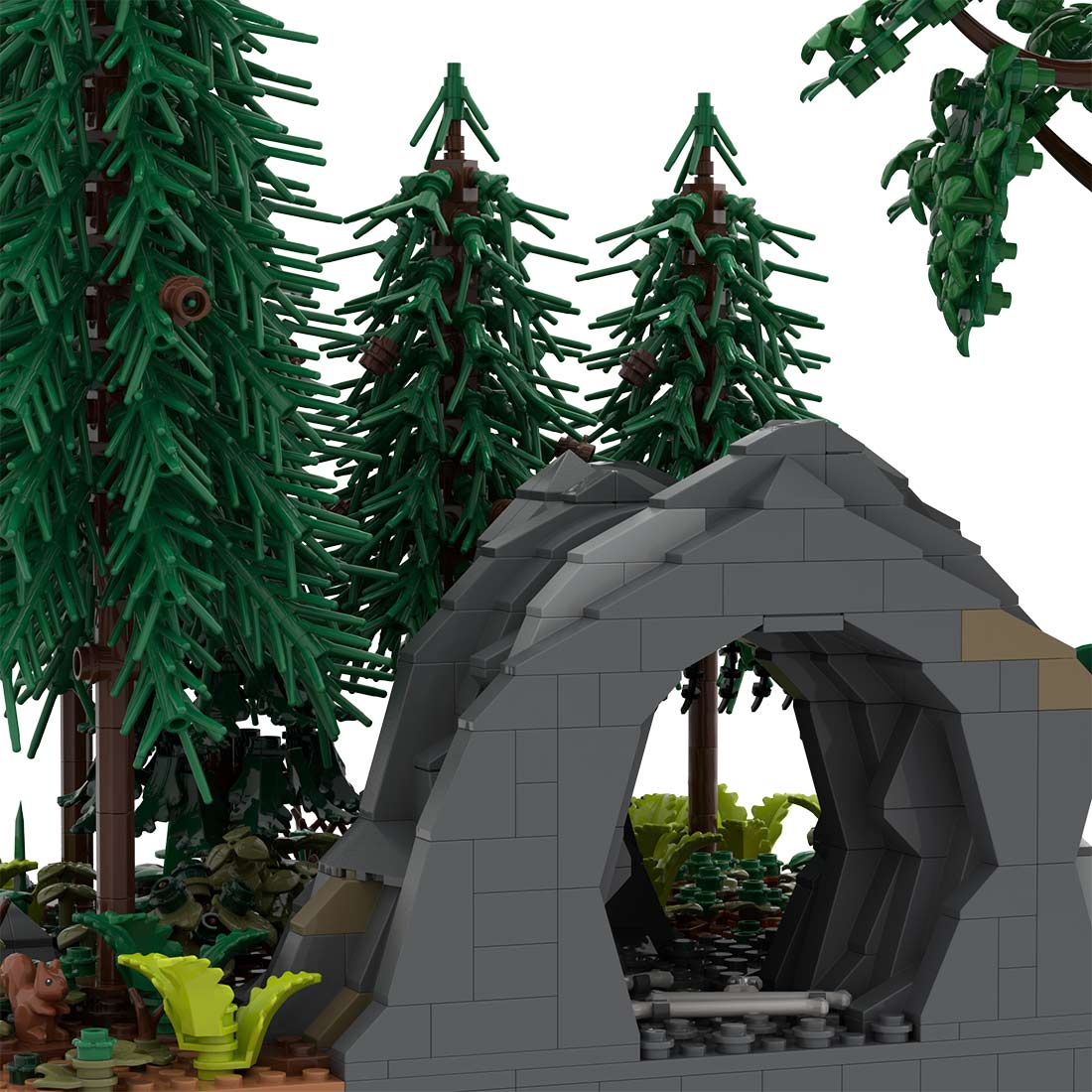 MOC - 208084 D10 Castle Hohengeroldseck Klemmbausteine - LesDiy - Klemmbausteine