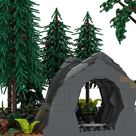 MOC - 208084 D10 Castle Hohengeroldseck Klemmbausteine - LesDiy - Klemmbausteine