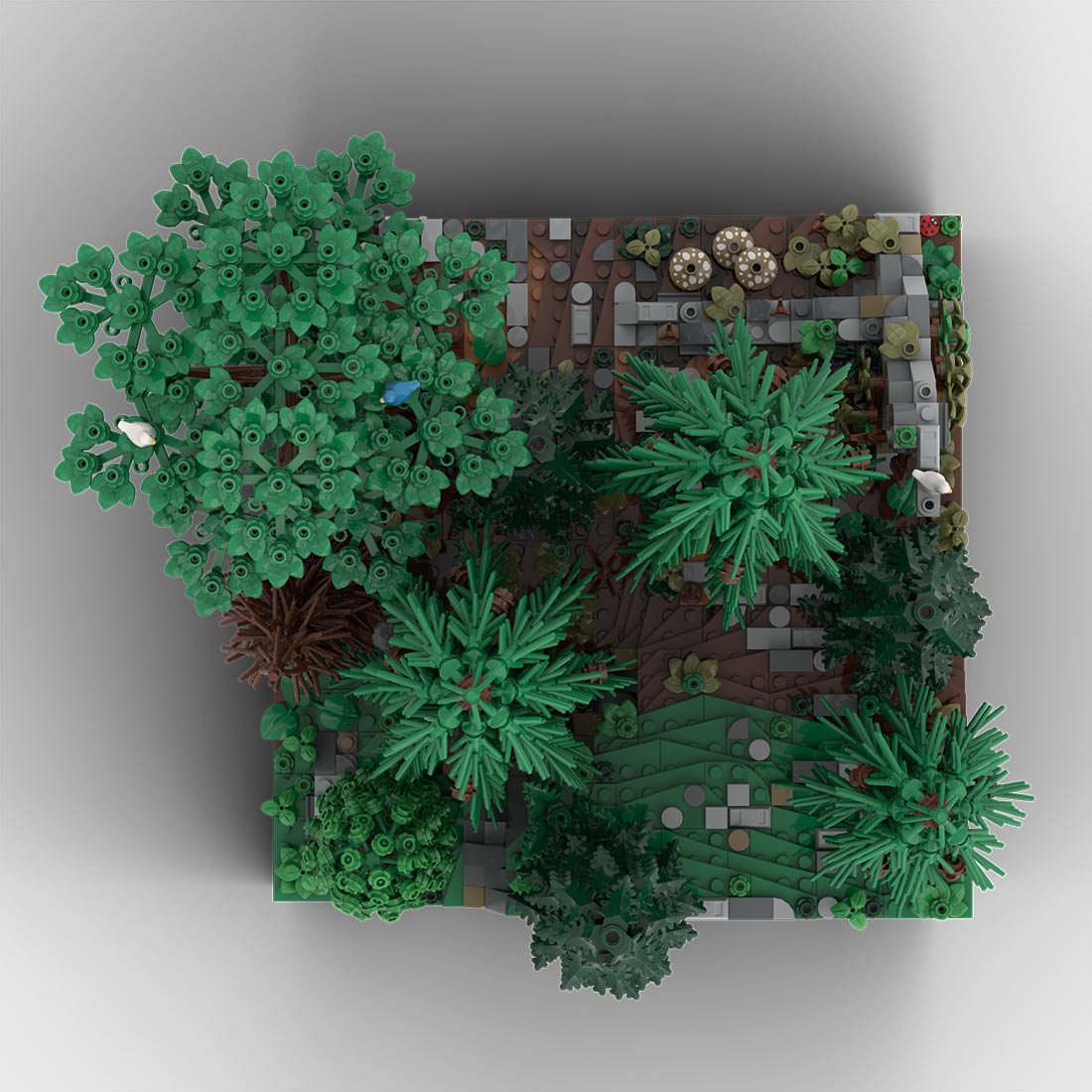 MOC - 208090 D12 Castle Hohengeroldseck Klemmbausteine - LesDiy - Klemmbausteine