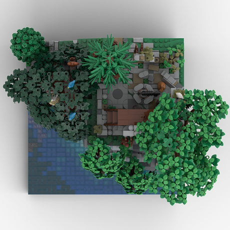 MOC - 208092 D13 Castle Hohengeroldseck Klemmbausteine - LesDiy - Klemmbausteine