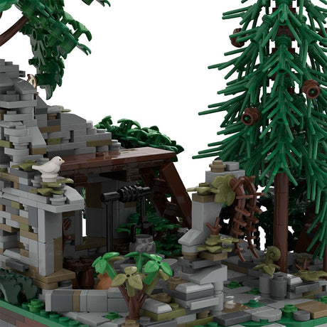 MOC - 208092 D13 Castle Hohengeroldseck Klemmbausteine - LesDiy - Klemmbausteine