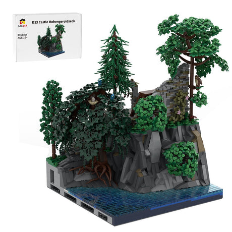 MOC - 208092 D13 Castle Hohengeroldseck Klemmbausteine - LesDiy - Klemmbausteine