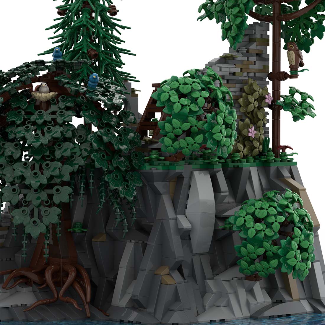 MOC - 208092 D13 Castle Hohengeroldseck Klemmbausteine - LesDiy - Klemmbausteine