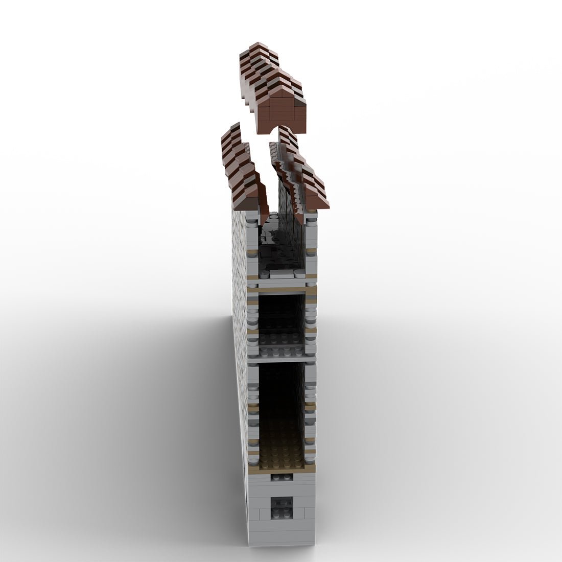 MOC - 208136 Building 06 Castle Hohengeroldseck Klemmbausteine - LesDiy - Klemmbausteine