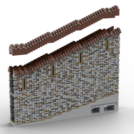 MOC - 208136 Building 06 Castle Hohengeroldseck Klemmbausteine - LesDiy - Klemmbausteine