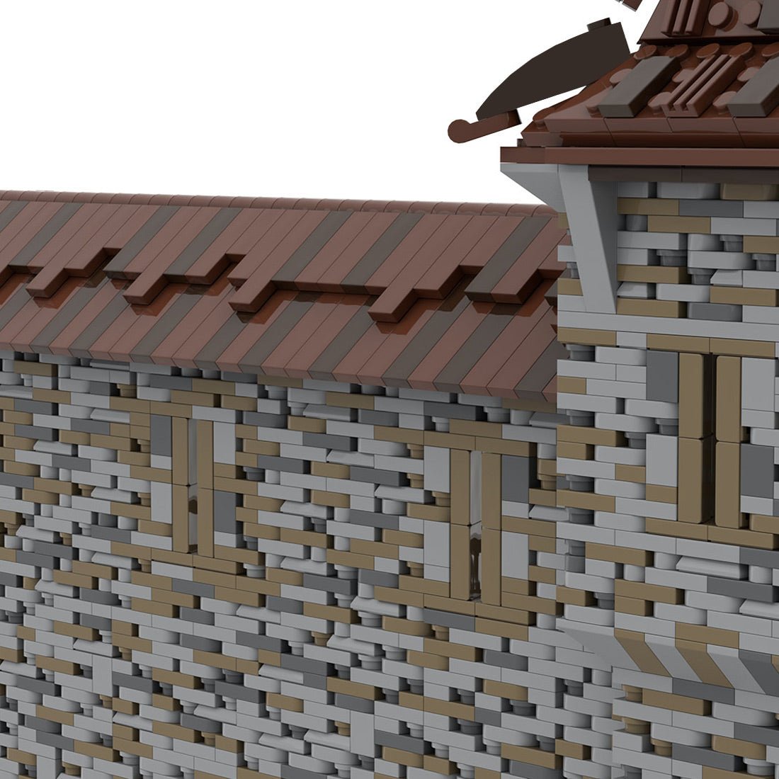 MOC - 208137 Building 07 Castle Hohengeroldseck Klemmbausteine - LesDiy - Klemmbausteine