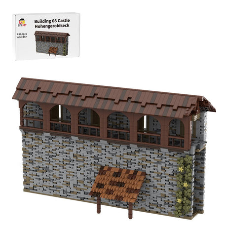 MOC - 208139 Building 08 Castle Hohengeroldseck Klemmbausteine - LesDiy - Klemmbausteine