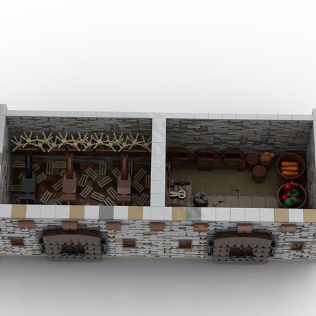 MOC - 208143 Building 09 Castle Hohengeroldseck Klemmbausteine - LesDiy - Klemmbausteine