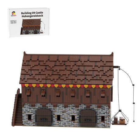 MOC - 208143 Building 09 Castle Hohengeroldseck Klemmbausteine - LesDiy - Klemmbausteine