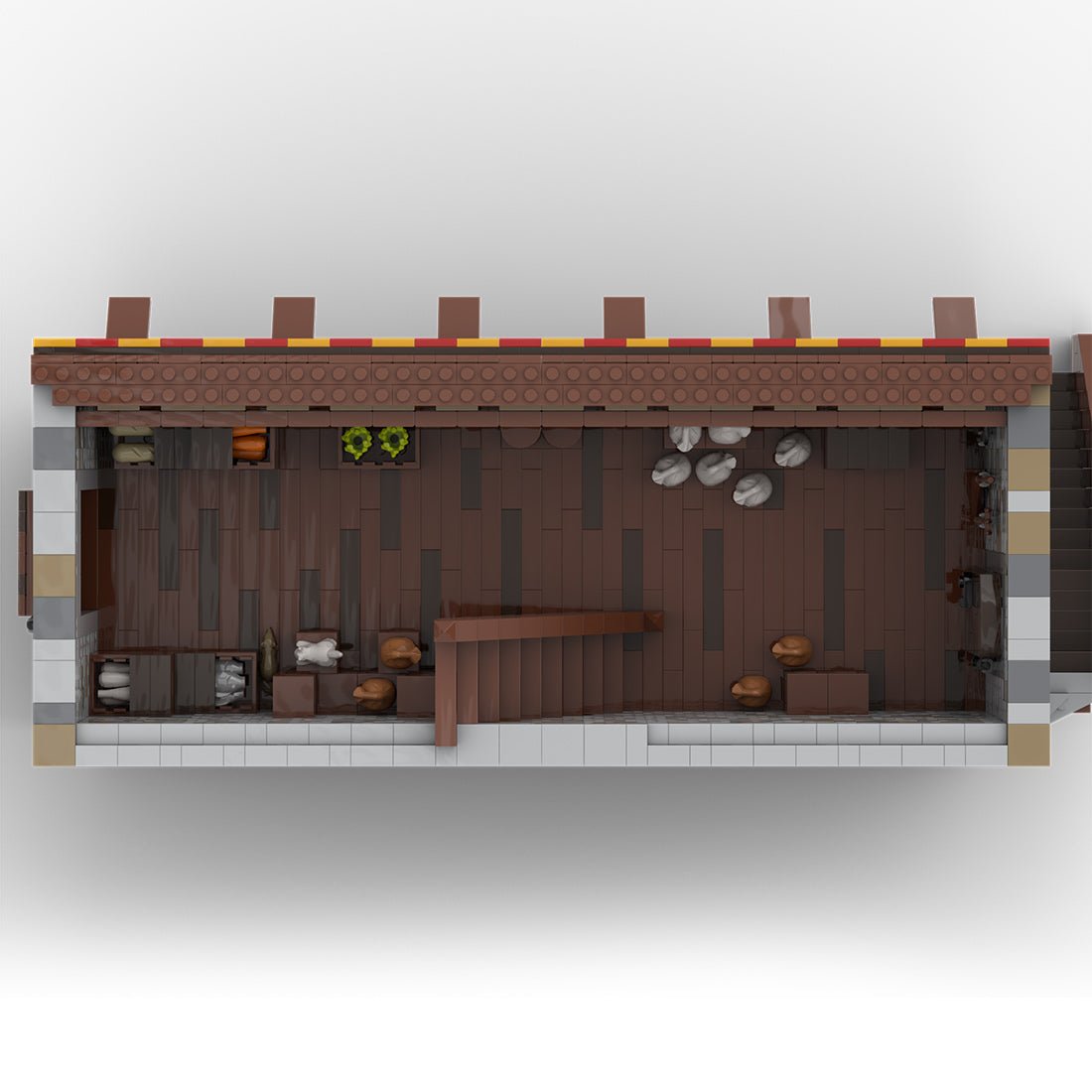 MOC - 208143 Building 09 Castle Hohengeroldseck Klemmbausteine - LesDiy - Klemmbausteine