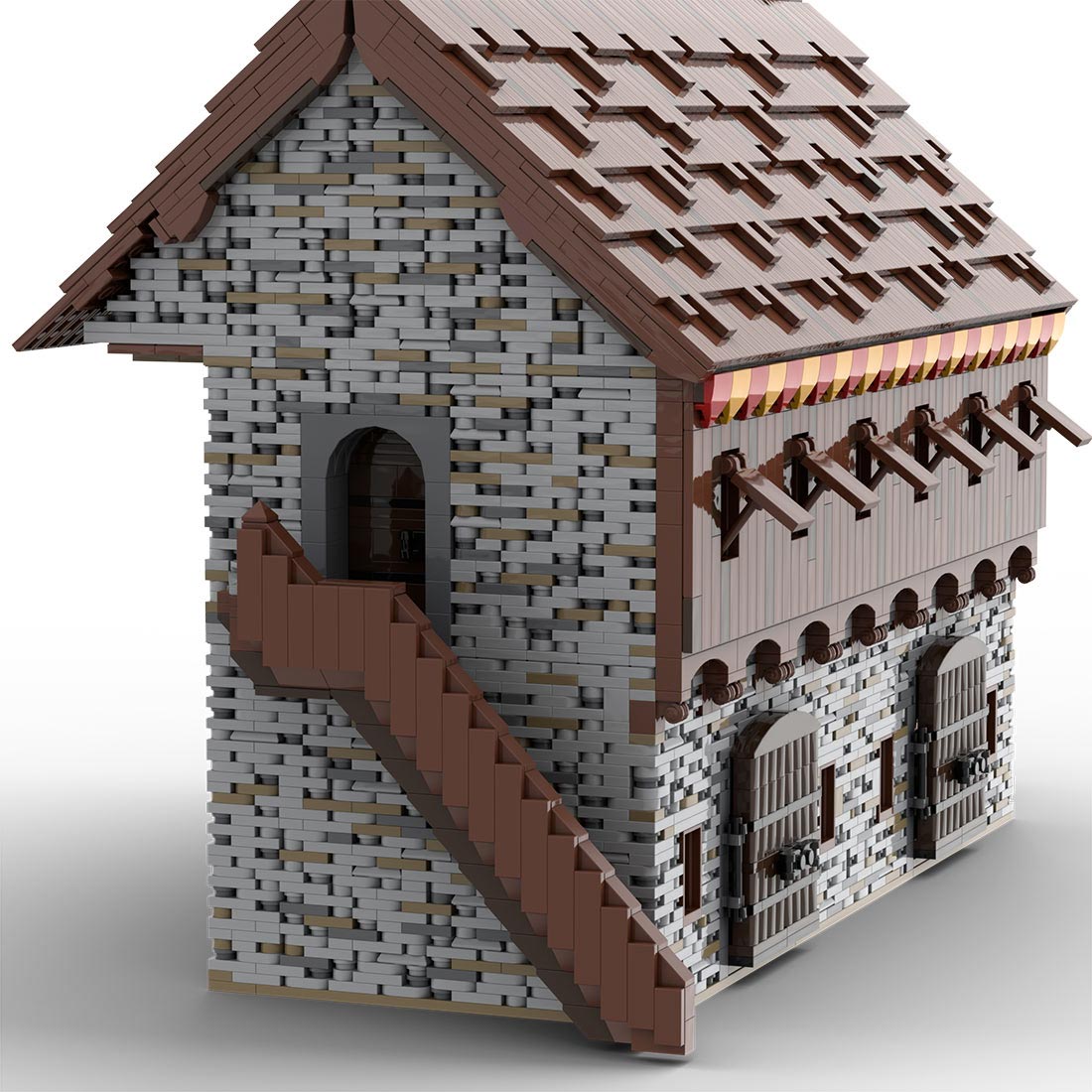 MOC - 208143 Building 09 Castle Hohengeroldseck Klemmbausteine - LesDiy - Klemmbausteine