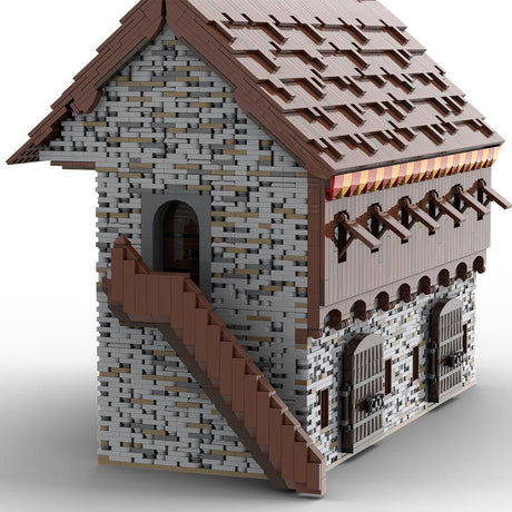 MOC - 208143 Building 09 Castle Hohengeroldseck Klemmbausteine - LesDiy - Klemmbausteine