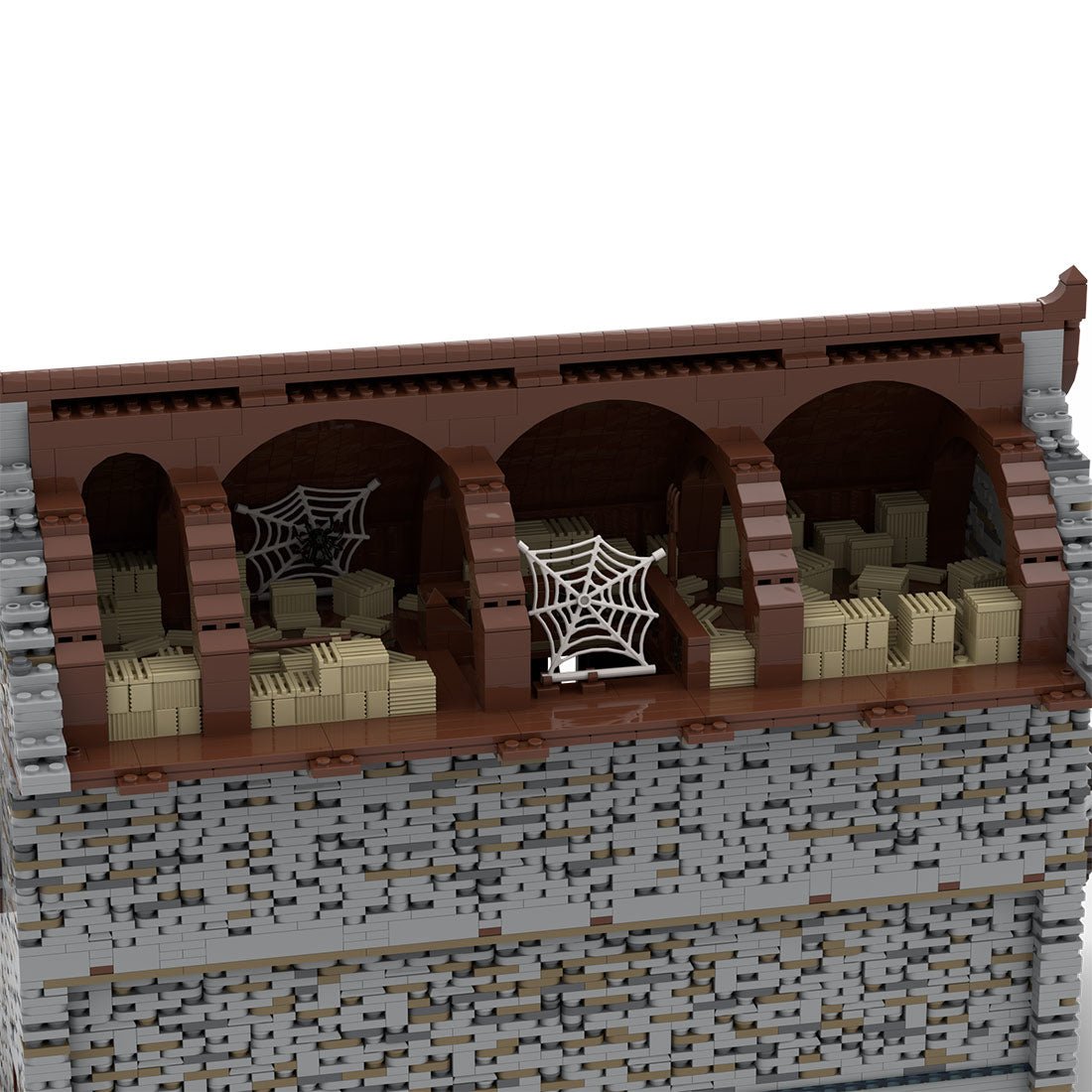 MOC - 208143 Building 09 Castle Hohengeroldseck Klemmbausteine - LesDiy - Klemmbausteine