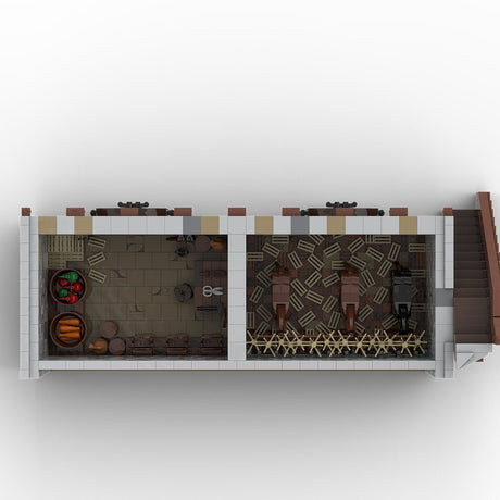 MOC - 208143 Building 09 Castle Hohengeroldseck Klemmbausteine - LesDiy - Klemmbausteine