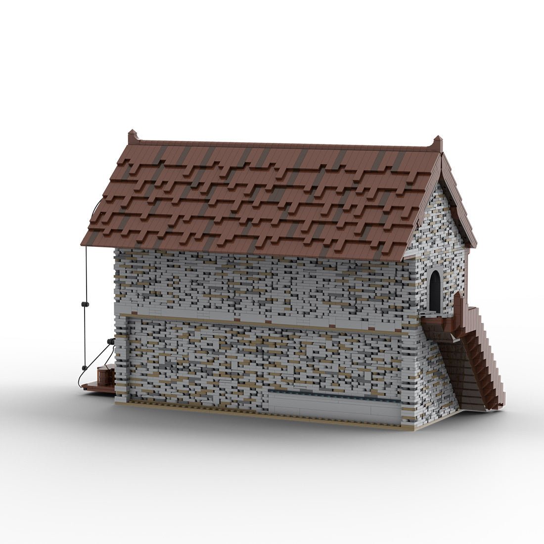 MOC - 208143 Building 09 Castle Hohengeroldseck Klemmbausteine - LesDiy - Klemmbausteine