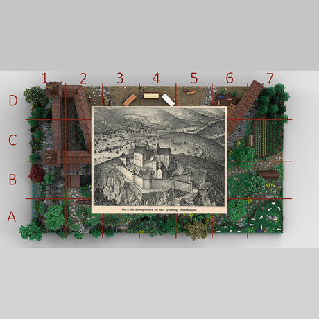 MOC - 208159 Castle Part 1 Klemmbausteine - Castle Hohengeroldseck - LesDiy - Klemmbausteine