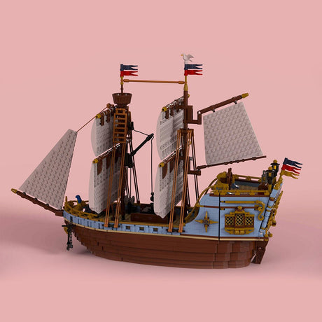 MOC - 209366 Trading Ship Klemmbausteine - LesDiy - Klemmbausteine