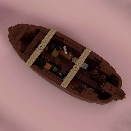MOC - 209366 Trading Ship Klemmbausteine - LesDiy - Klemmbausteine