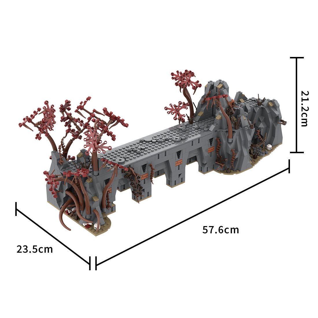 MOC - 209773 UCS Dol - Guldur - part 1/8 Klemmbausteine - LesDiy - Klemmbausteine