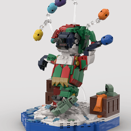MOC - 209854 The King Penguin's Jester (King Collection part 3/3) Klemmbausteine - LesDiy - Klemmbausteine