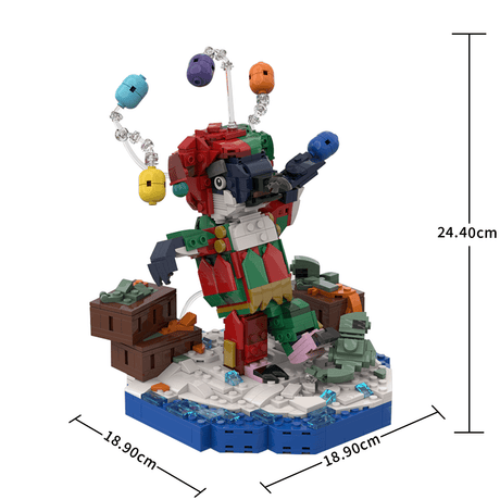 MOC - 209854 The King Penguin's Jester (King Collection part 3/3) Klemmbausteine - LesDiy - Klemmbausteine