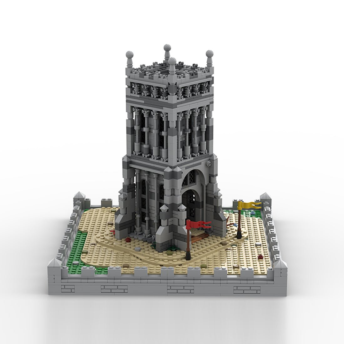 MOC - 210048 Gothic Tower - Medieval Village Klemmbausteine - LesDiy - Klemmbausteine