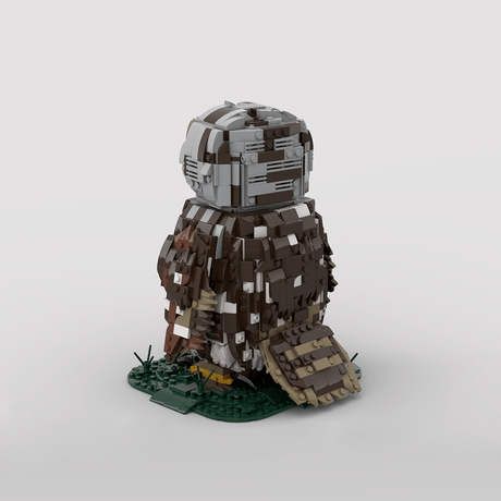 MOC - 210240 Barred Owl Klemmbausteine - LesDiy - Klemmbausteine