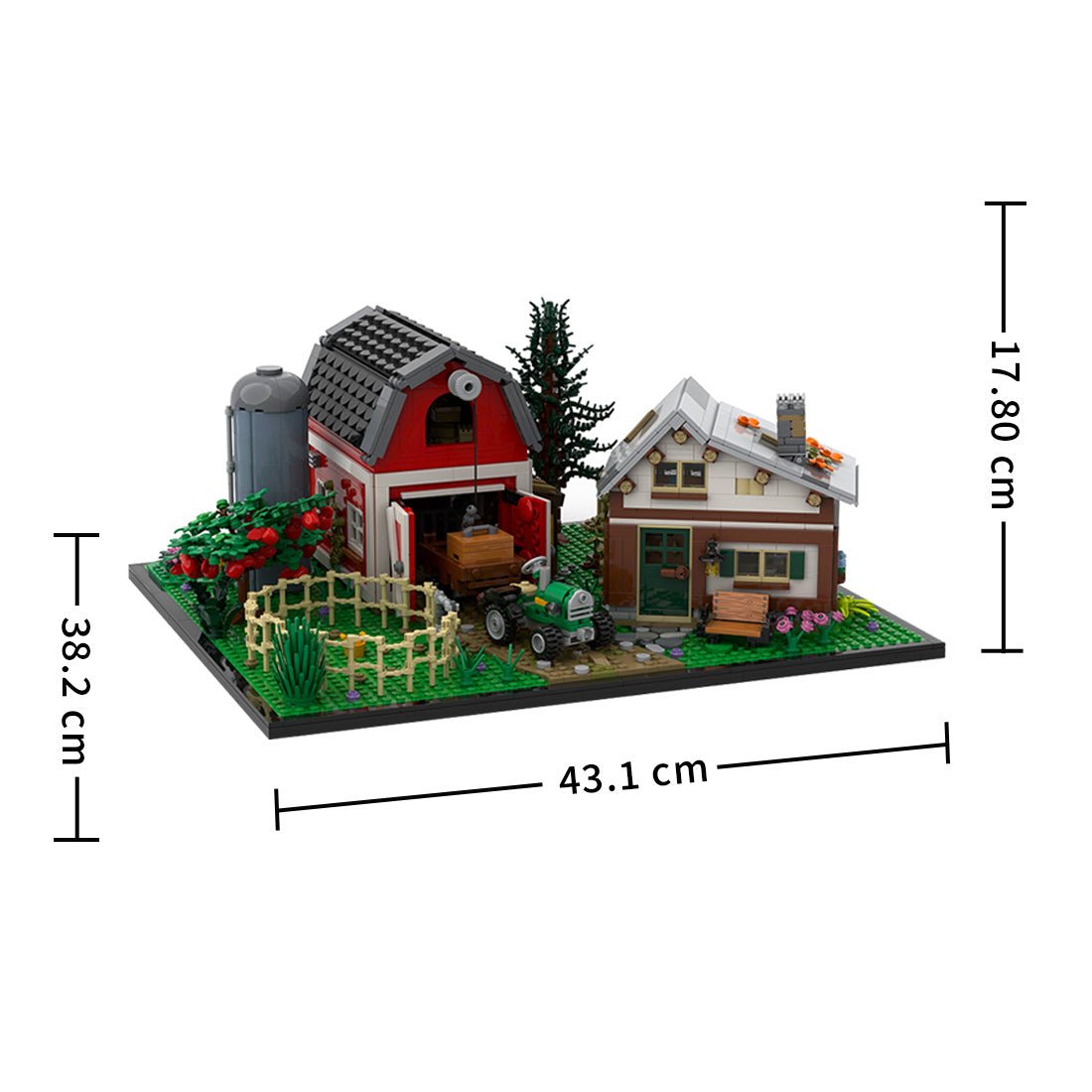 MOC - 211399 Farm Life Klemmbausteine - LesDiy - Klemmbausteine