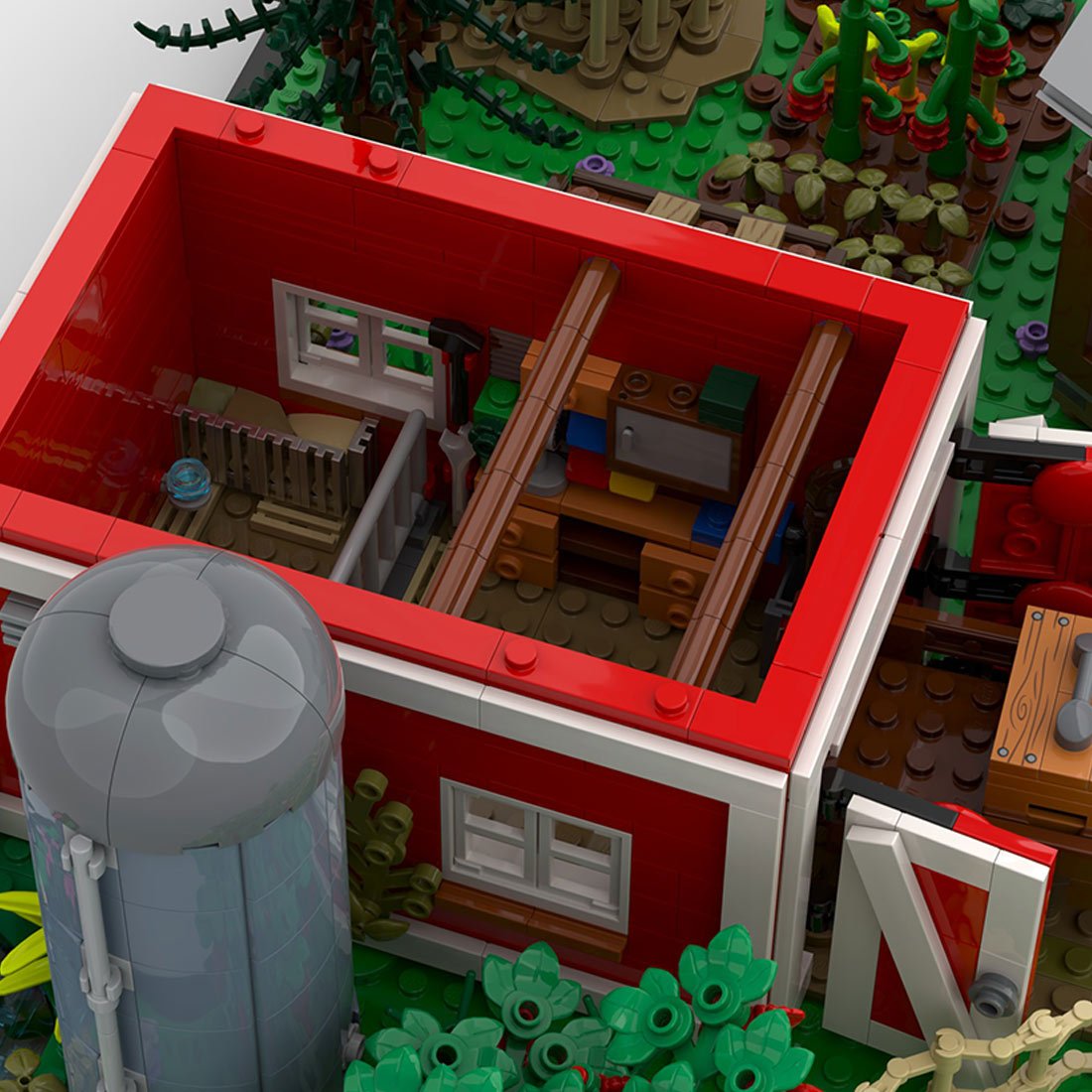 MOC - 211399 Farm Life Klemmbausteine - LesDiy - Klemmbausteine