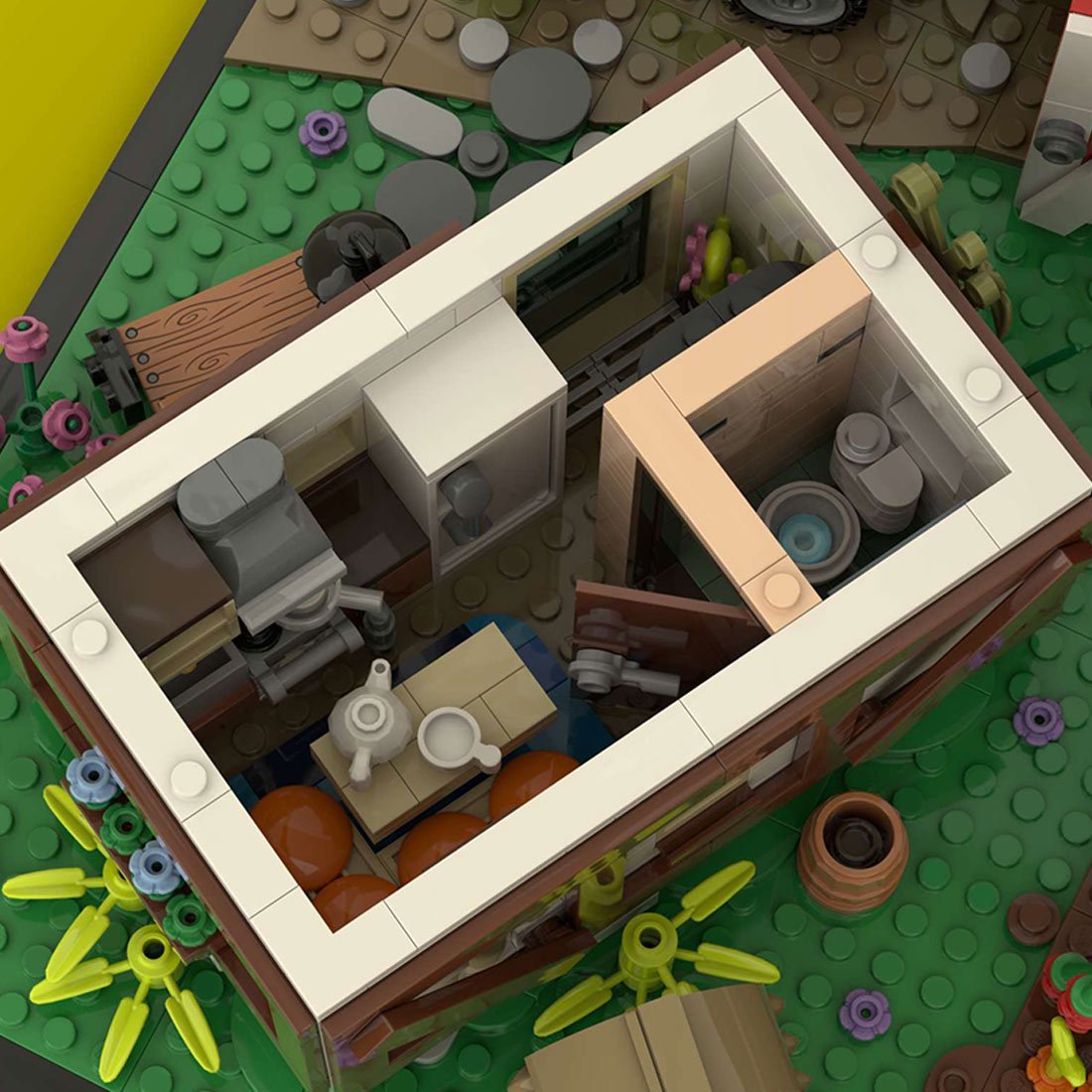 MOC - 211399 Farm Life Klemmbausteine - LesDiy - Klemmbausteine