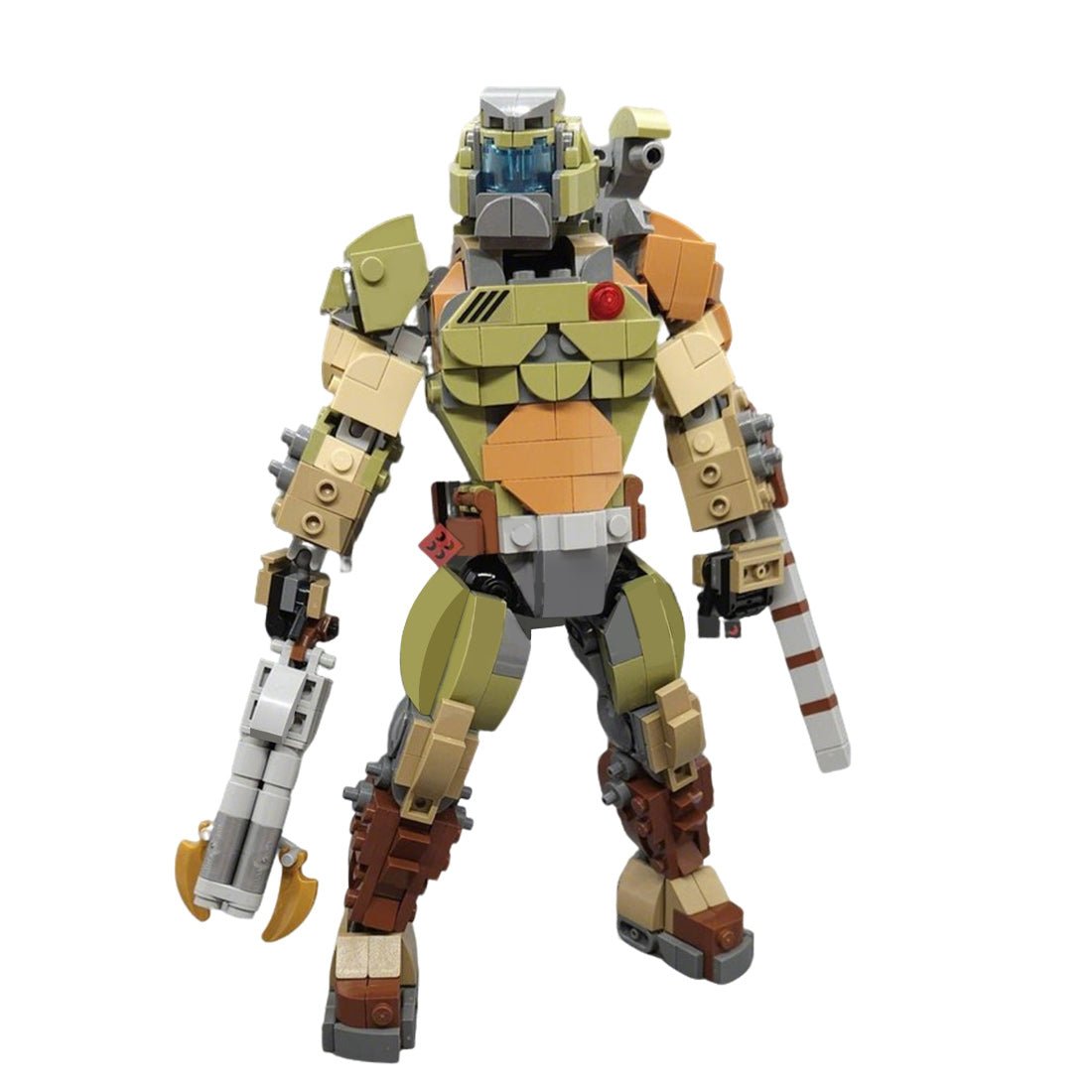 MOC - 211688 The Doom Slayer Klemmbausteine - LesDiy - Klemmbausteine