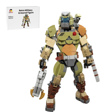 MOC - 211688 The Doom Slayer Klemmbausteine - LesDiy - Klemmbausteine