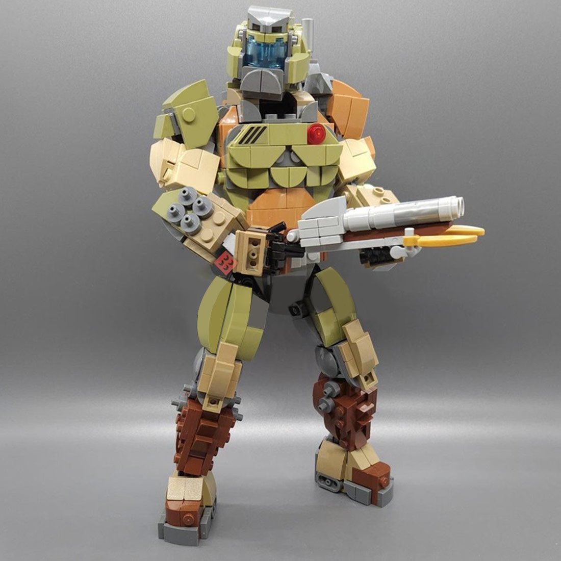 MOC - 211688 The Doom Slayer Klemmbausteine - LesDiy - Klemmbausteine