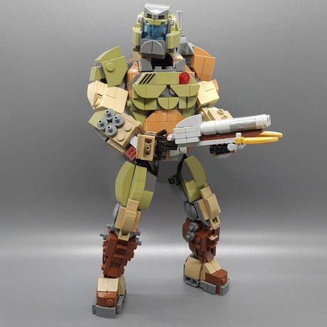 MOC - 211688 The Doom Slayer Klemmbausteine - LesDiy - Klemmbausteine