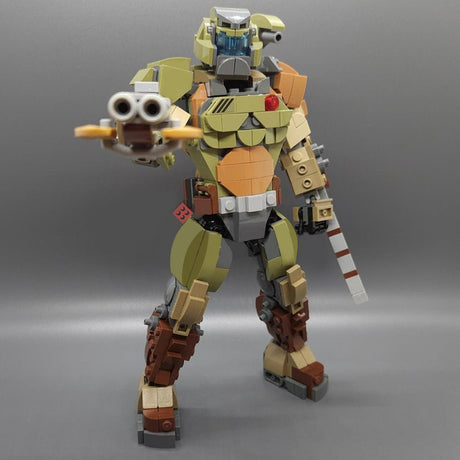 MOC - 211688 The Doom Slayer Klemmbausteine - LesDiy - Klemmbausteine