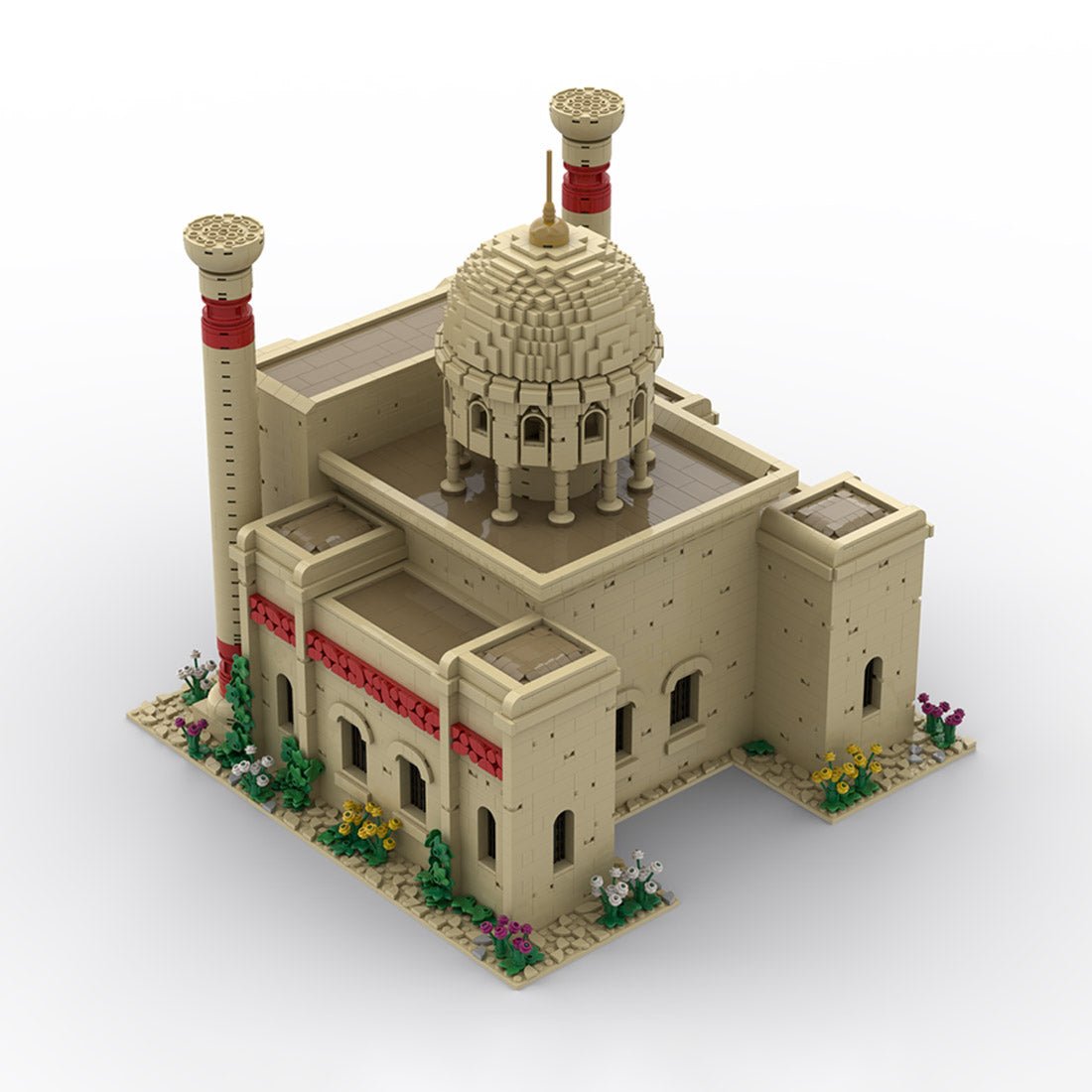MOC - 211952 Age of Empires - Monastery (Middle Eastern) Klemmbausteine - LesDiy - Klemmbausteine