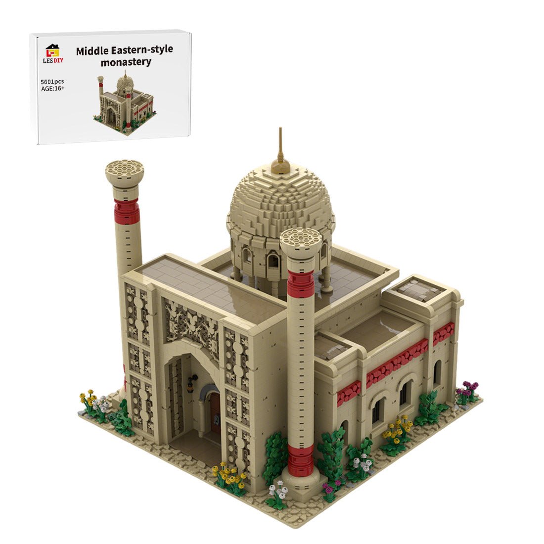 MOC - 211952 Age of Empires - Monastery (Middle Eastern) Klemmbausteine - LesDiy - Klemmbausteine