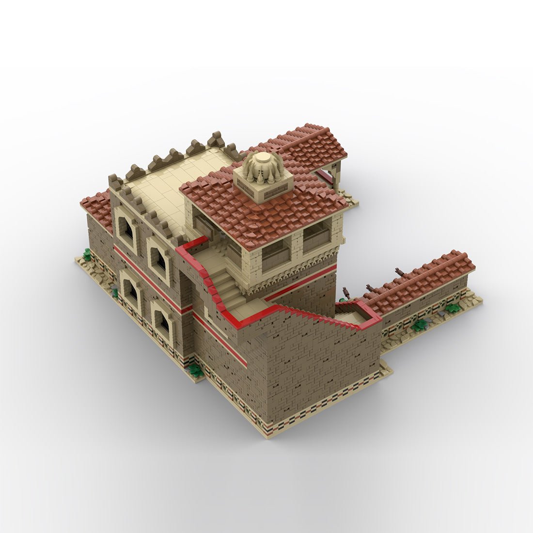 MOC - 212226 Age of Empires - Archery Range (Middle Eastern) Klemmbausteine - LesDiy - Klemmbausteine