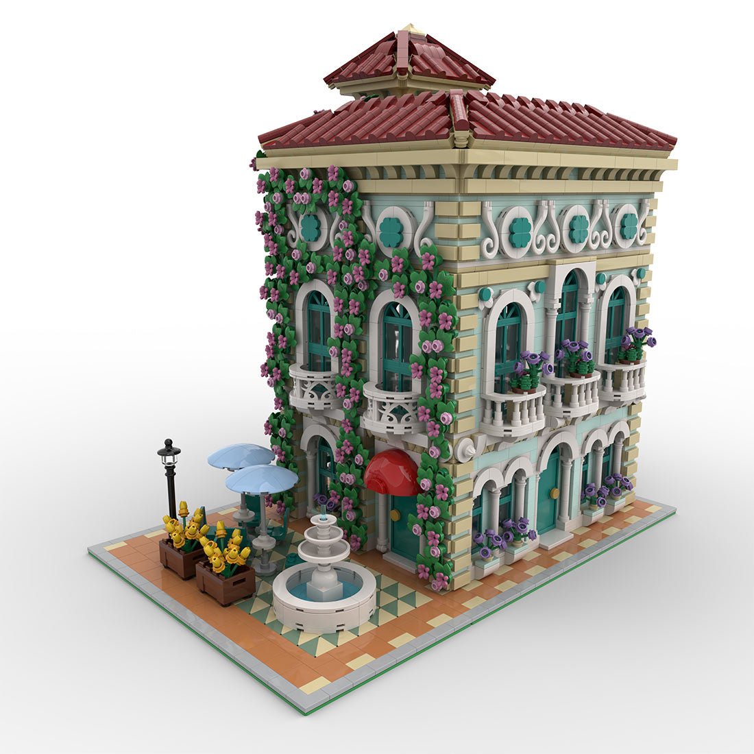 MOC - 212807 MODULAR VIII Klemmbausteine - LesDiy - Klemmbausteine