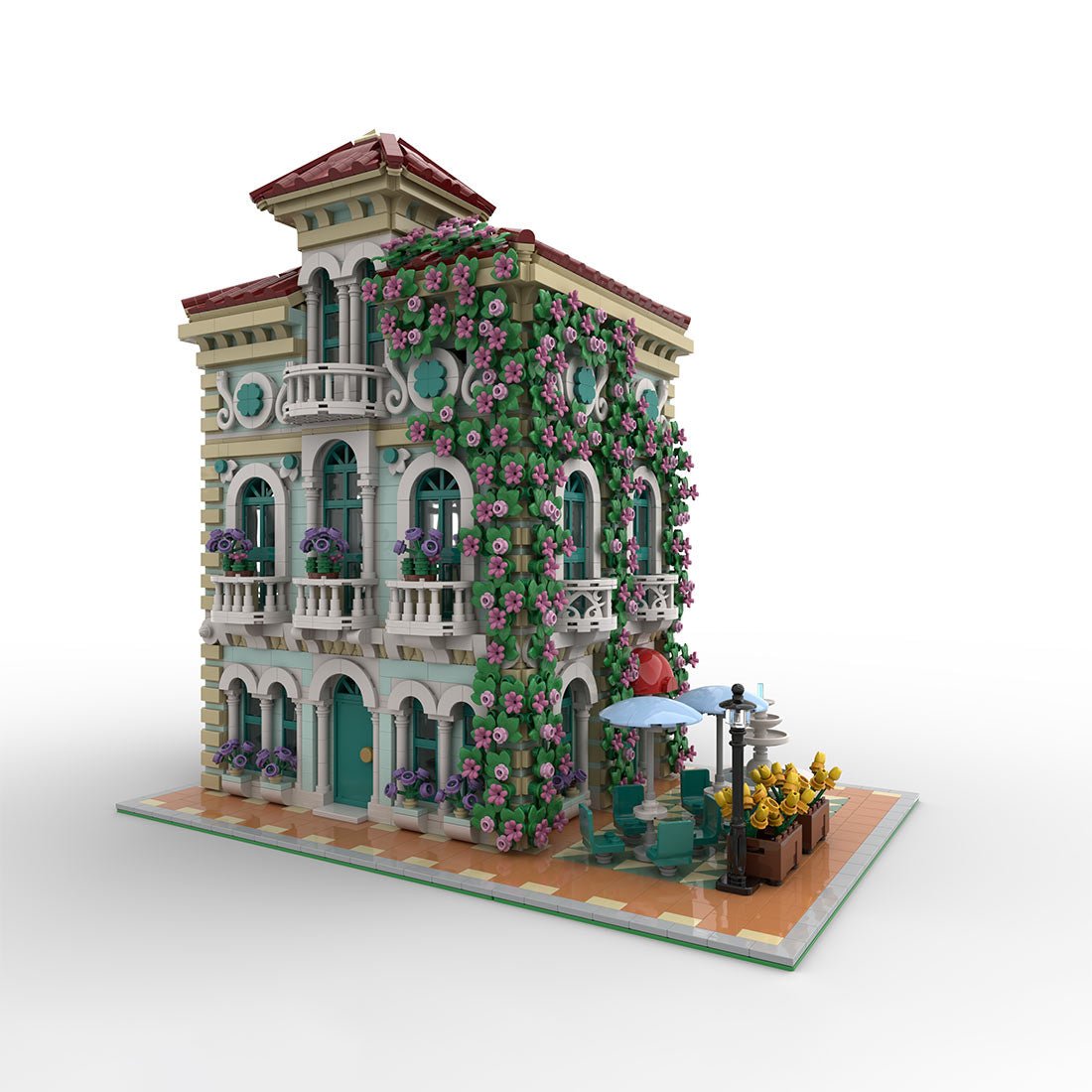 MOC - 212807 MODULAR VIII Klemmbausteine - LesDiy - Klemmbausteine