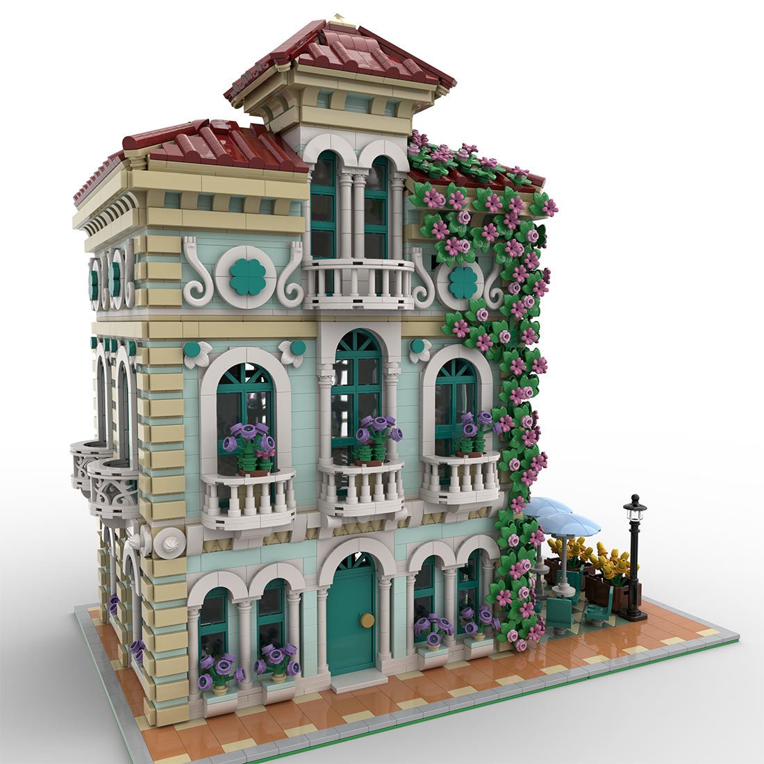 MOC - 212807 MODULAR VIII Klemmbausteine - LesDiy - Klemmbausteine